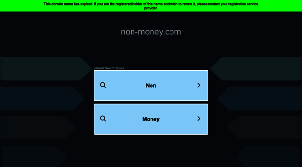 non-money.com