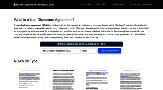 nondisclosureagreements.com