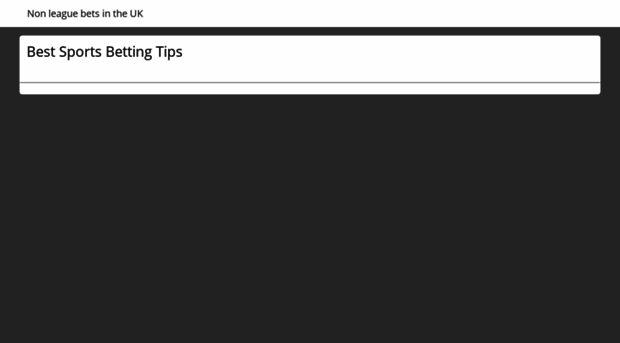 nonleaguebets.co.uk