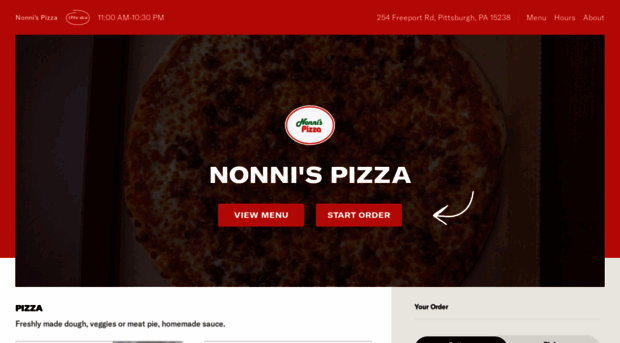 nonnispizzamenu.com