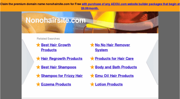 nonohairsite.com