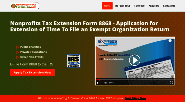 nonprofittaxextension.com