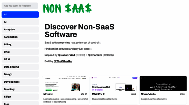 nonsaas.com