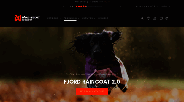 nonstopdogwear.com
