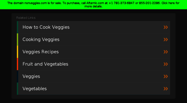 nonveggies.com