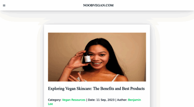 noobvegan.com