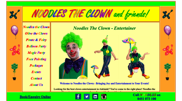 noodlestheclown.com.au