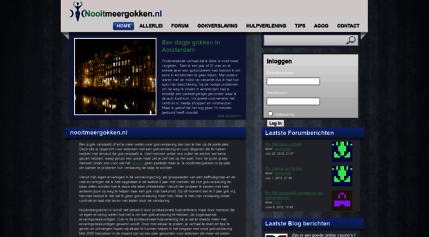 nooitmeergokken.nl