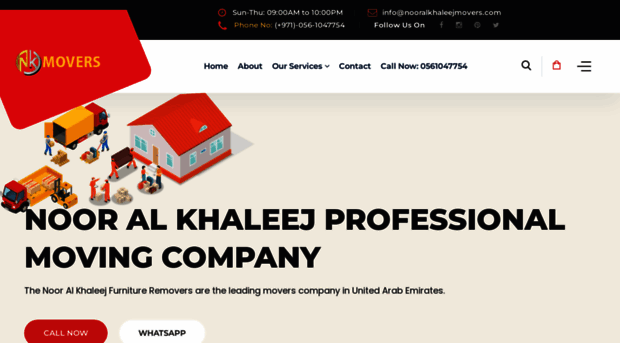 nooralkhaleejmovers.com