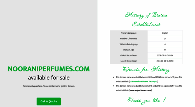 nooraniperfumes.com