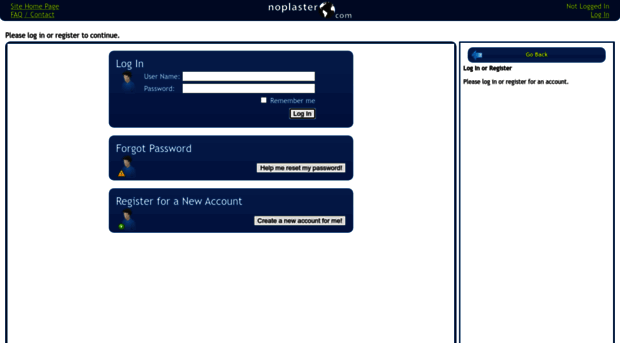 noplaster.com