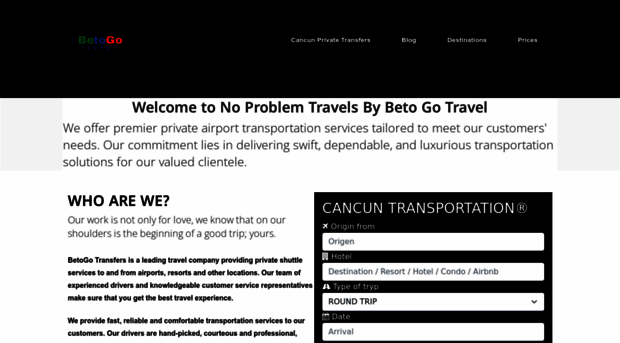 noproblemtravels.com