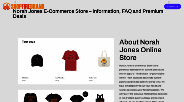 norahjones.shopfirebrand.com