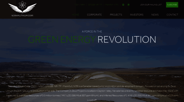 noramlithiumcorp.com