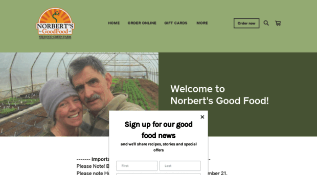 norbertsgoodfood.ca