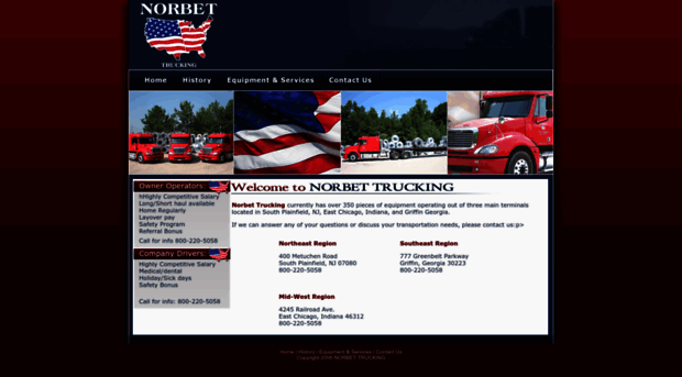 norbettrucking.com