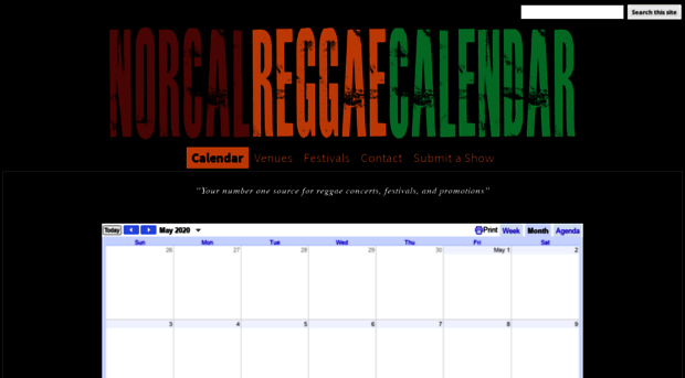 norcalreggaecalendar.com