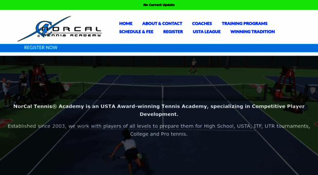 norcaltennisacademy.com