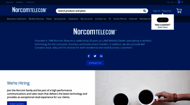 norcomtelecom.com