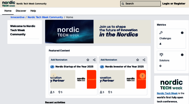 nordictechweek.community.innocentive.com