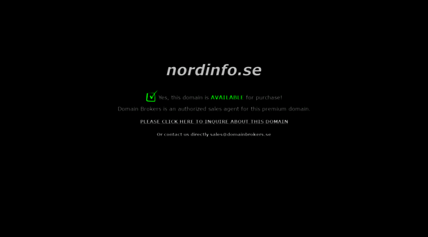 nordinfo.se