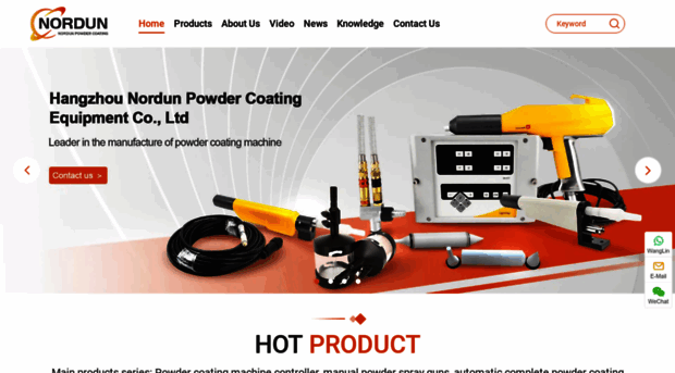 nordunpowdercoating.com