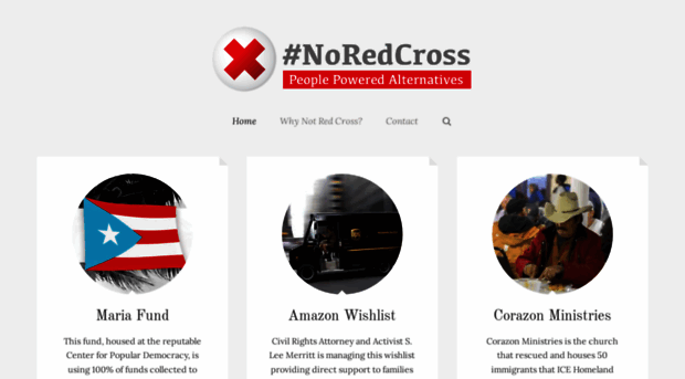 noredcross.org