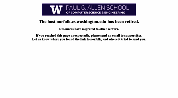 norfolk.cs.washington.edu