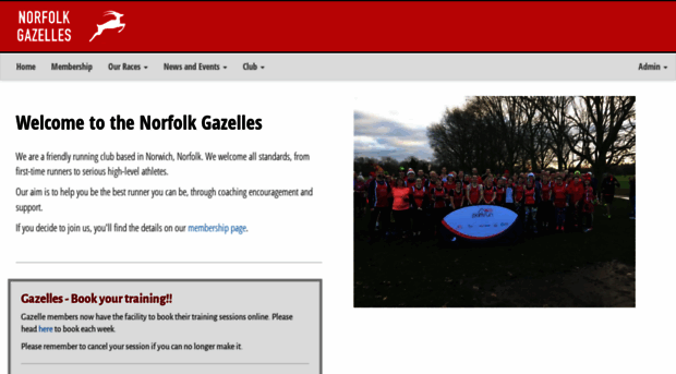 norfolkgazelles.co.uk