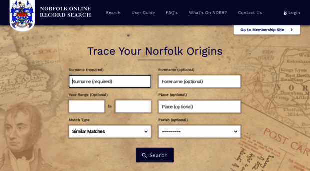 norfolkonlinerecordsearch.co.uk