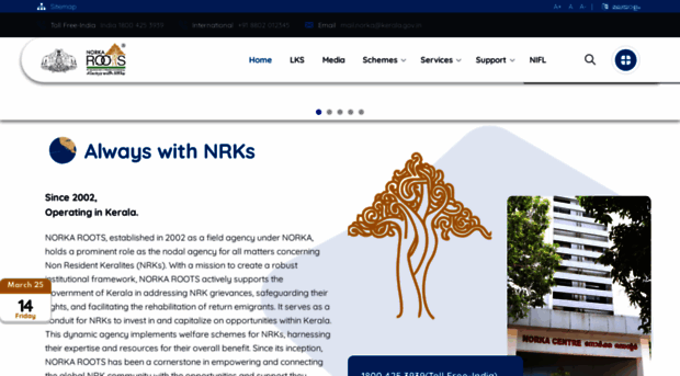norkaroots.kerala.gov.in