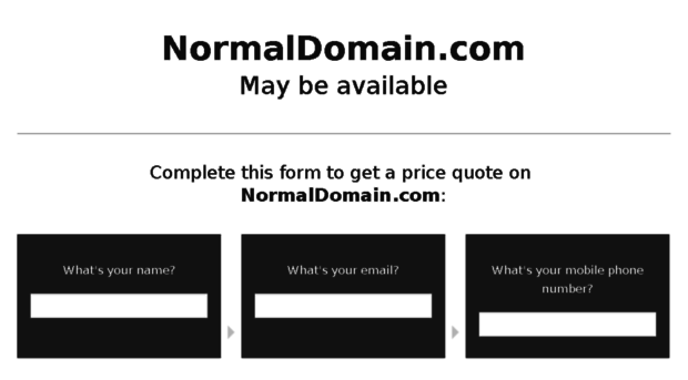 normaldomain.com