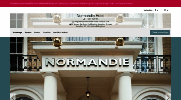normandie-hotel-london.com