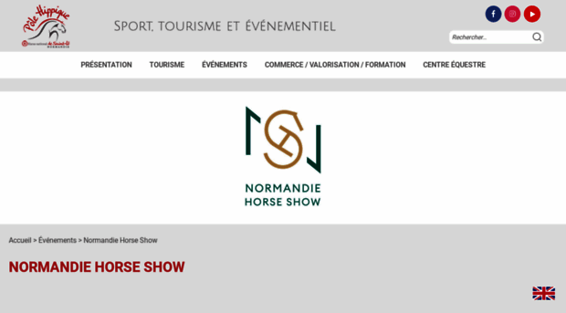 normandiehorseshow.com