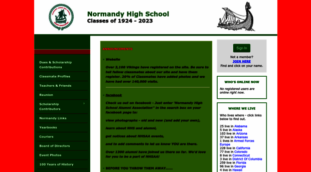 normandyhighschoolalumni.net