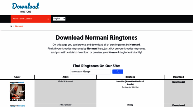 normani.download-ringtone.com