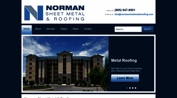 normansheetmetalroofing.com