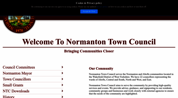 normantontowncouncil.co.uk