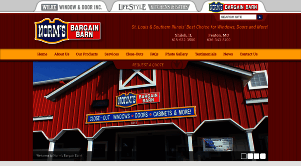 normsbargainbarn.com