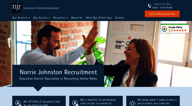 norriejohnstonrecruitment.com