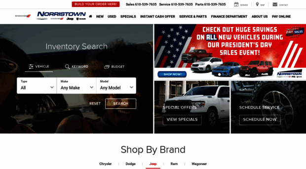 norristownchryslerdodge.com