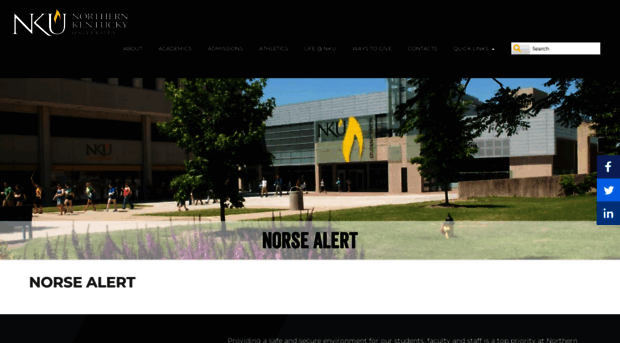 norsealert.nku.edu