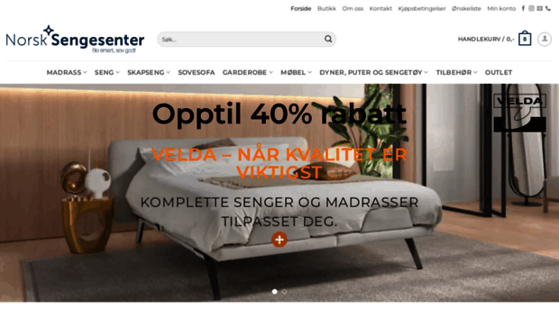 norsksengesenter.com
