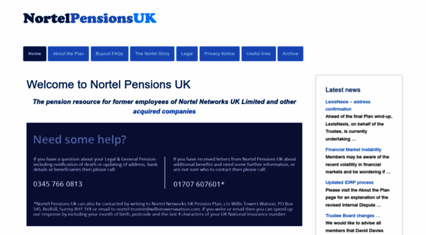 nortelpensions.com