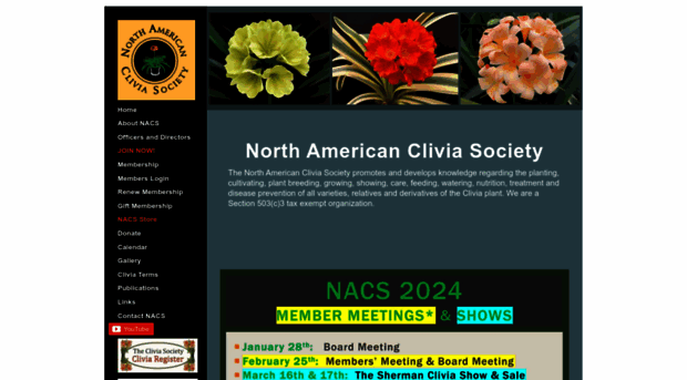 northamericancliviasociety.org