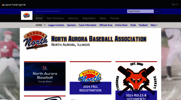 northaurorabaseball.com