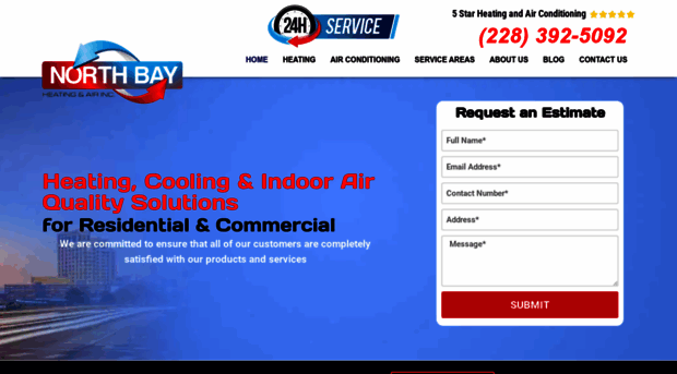 northbayheatingandair.com