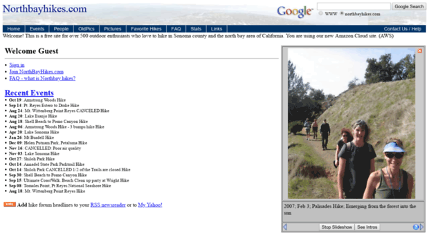 northbayhikes.com