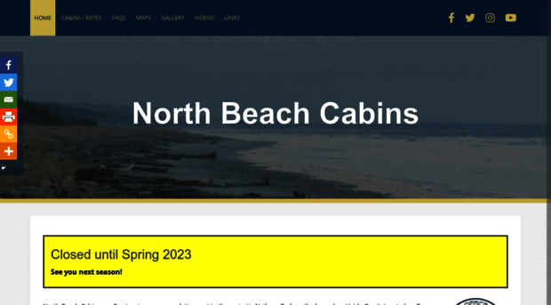 northbeachcabins.com