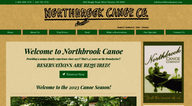 northbrookcanoe.com